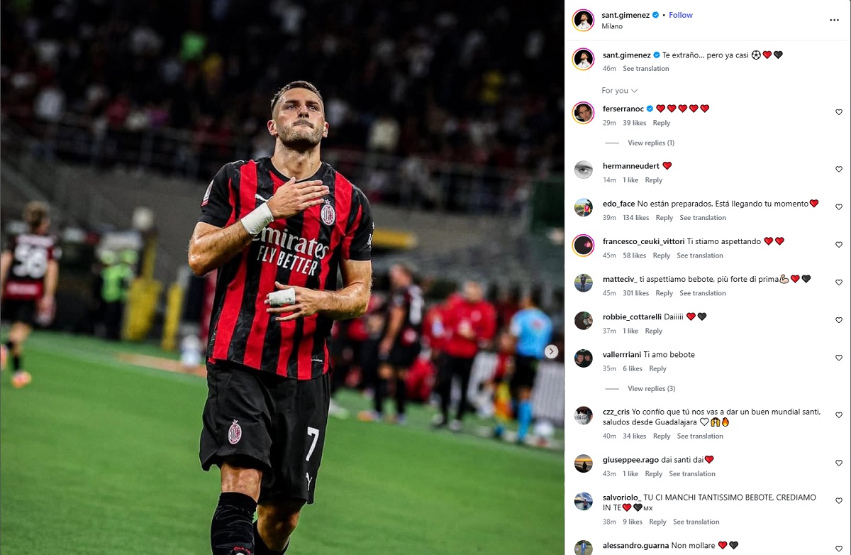 ‘We are almost there’ – Gimenez fuels idea of early return with positive message