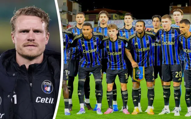 Oscar Hiljemark, Head Coach of Pisa Sporting Club