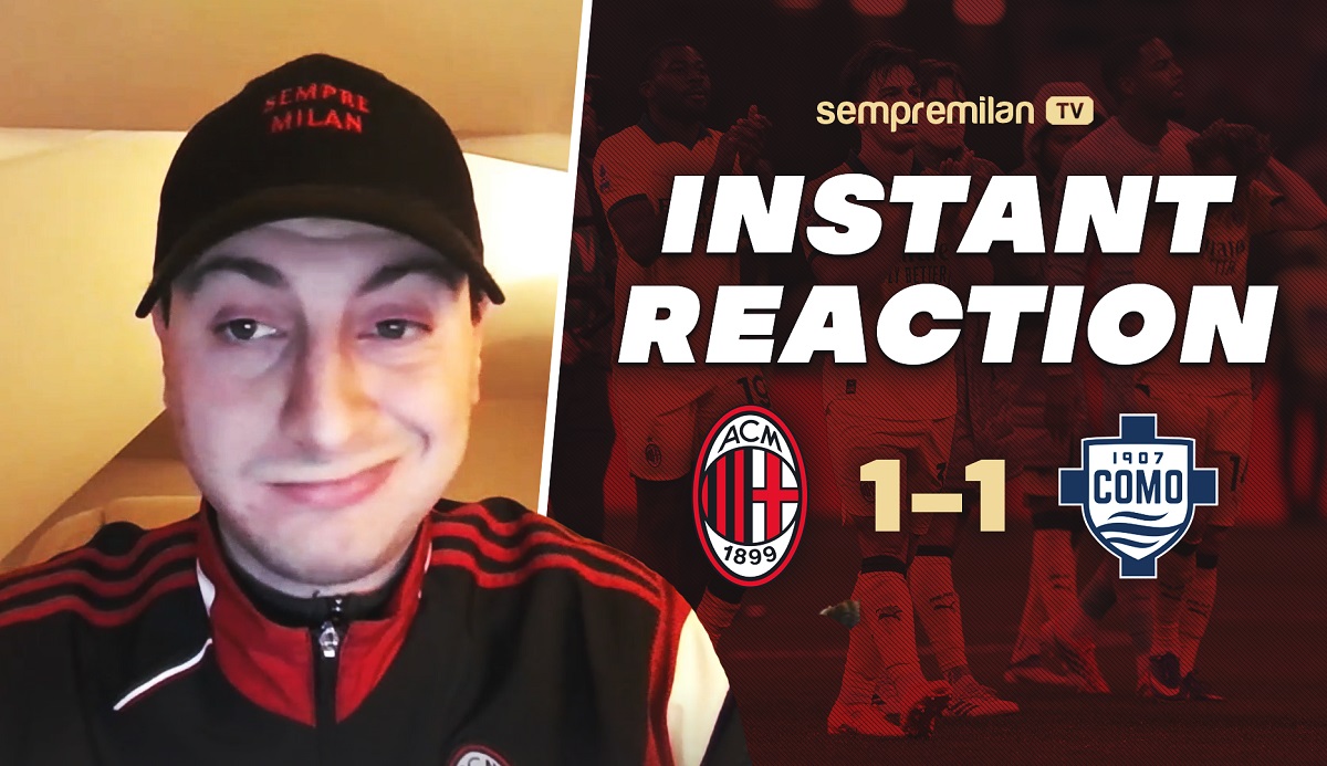 Watch: “Scudetto is… finito” – Lorenzo’s instant reaction to Como 1-1 AC Milan