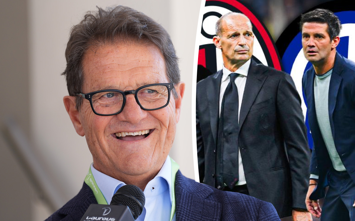 Capello explains why Allegri and Milan should try chase Inter down: "They're the closest"