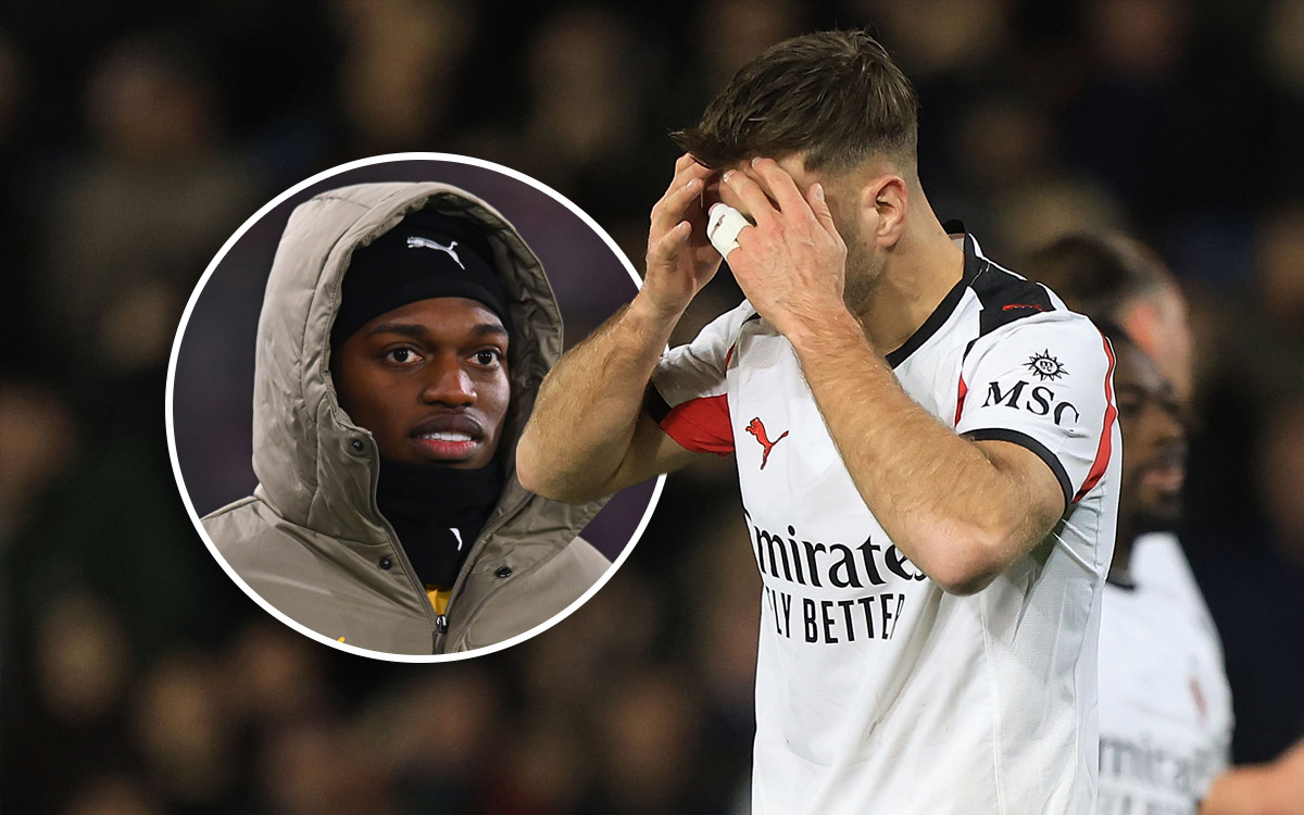 MN: Leao consoled Füllkrug after penalty miss and double substitution in Pisa-Milan