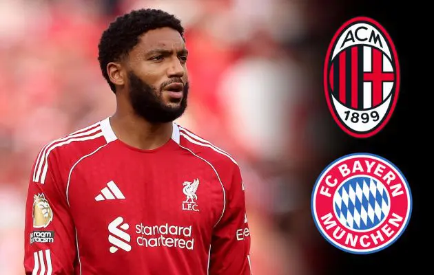 Joe Gomez of Liverpool