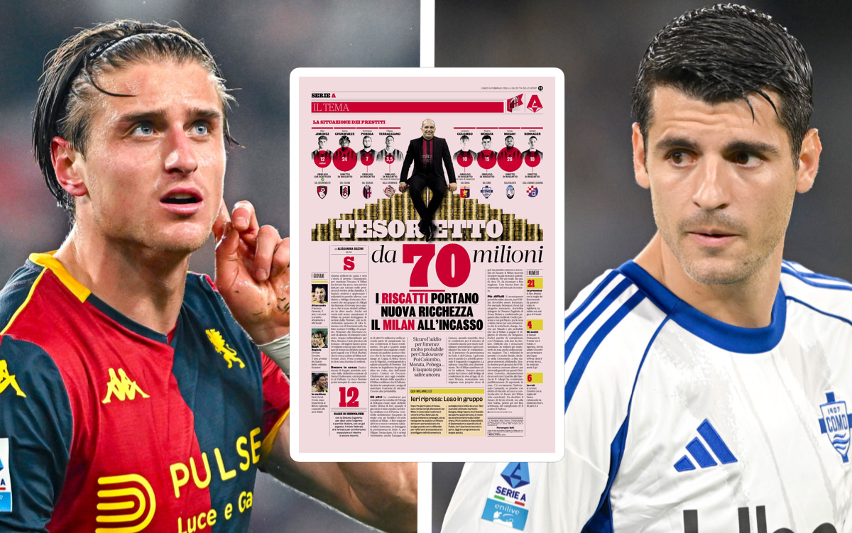 GdS: 'A 70m treasure' - why Milan's summer budget will get a big boost from sales