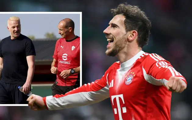 Leon Goretzka of FC Bayern Munich