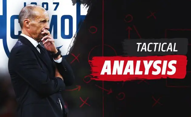 tactical analysis milan 1-1 como
