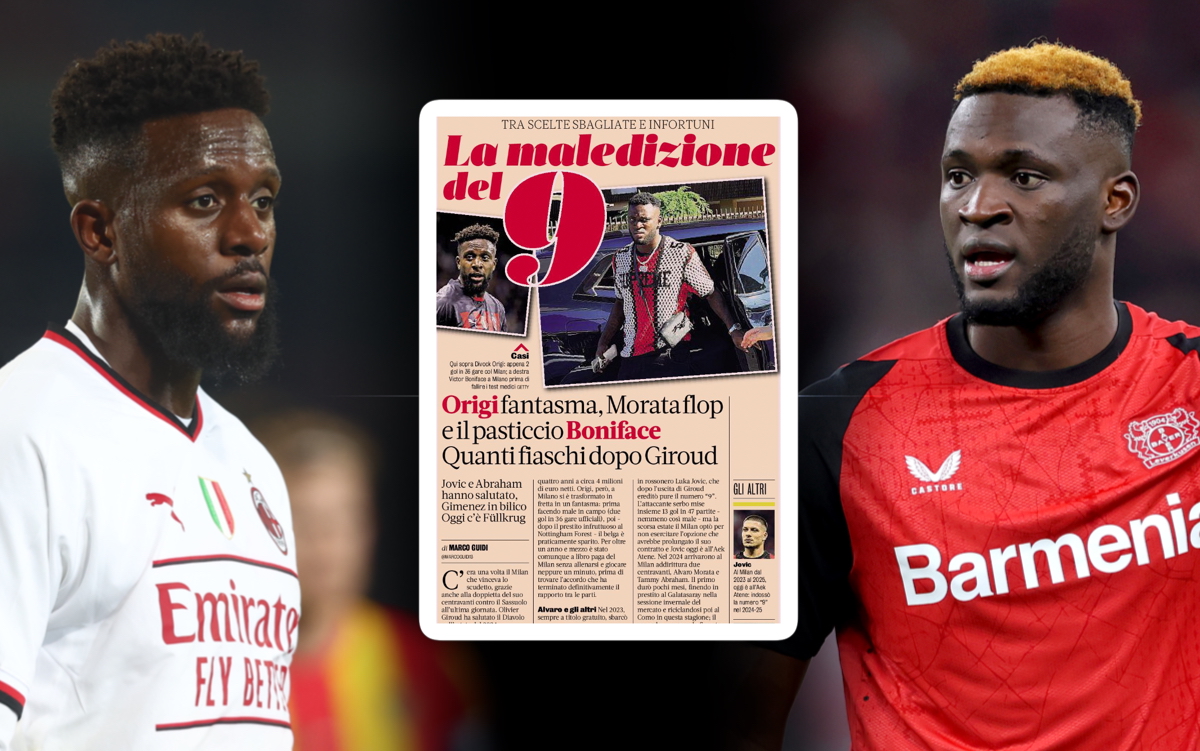 GdS: Ghosts, lack of goals and collapsed deals – Milan’s striker ‘curse’ still lingers