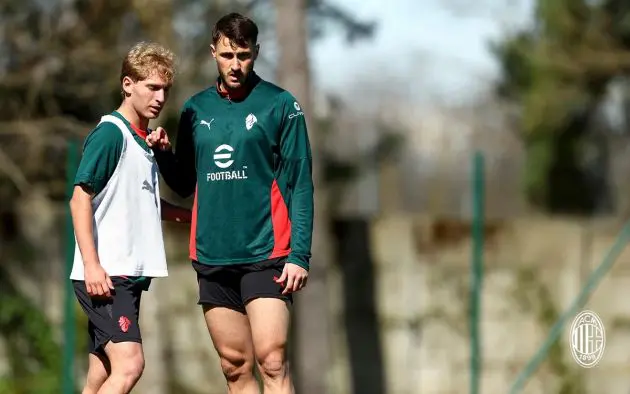 Gimenez at Milanello