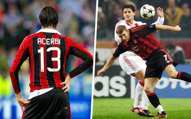 Francesco Acerbi of AC Milan