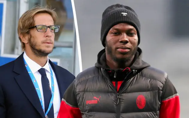 Yunus Musah of AC Milan ambrosini