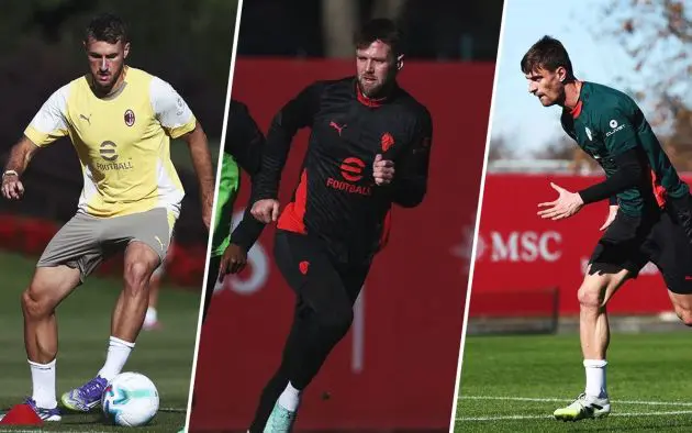 Gimenez Füllkrug Gabbia Milanello