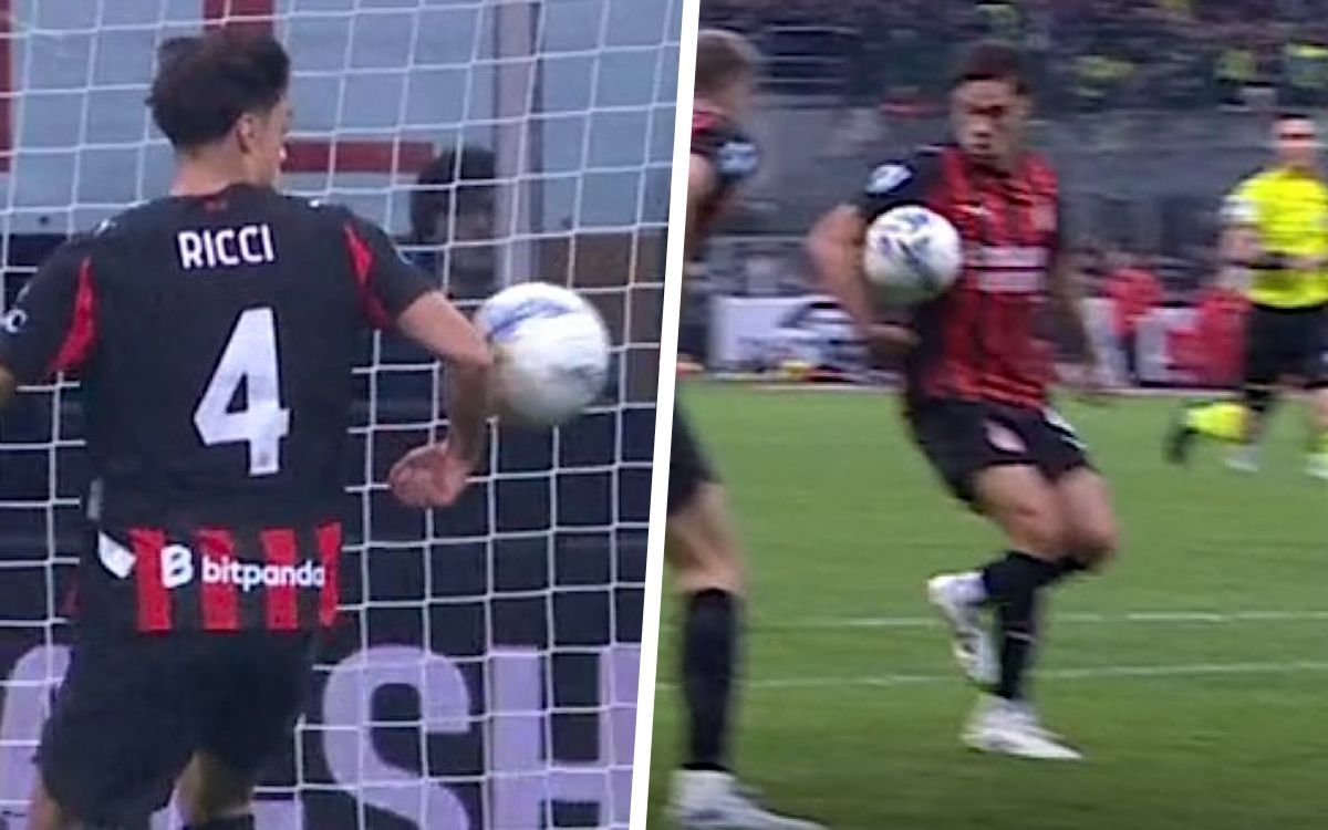 A 'derby-worthy controversy': Italian media agree no penalty call on Ricci handball was correct