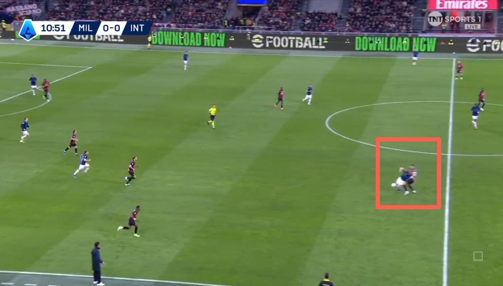 tactical analysis ac milan 1-0 inter