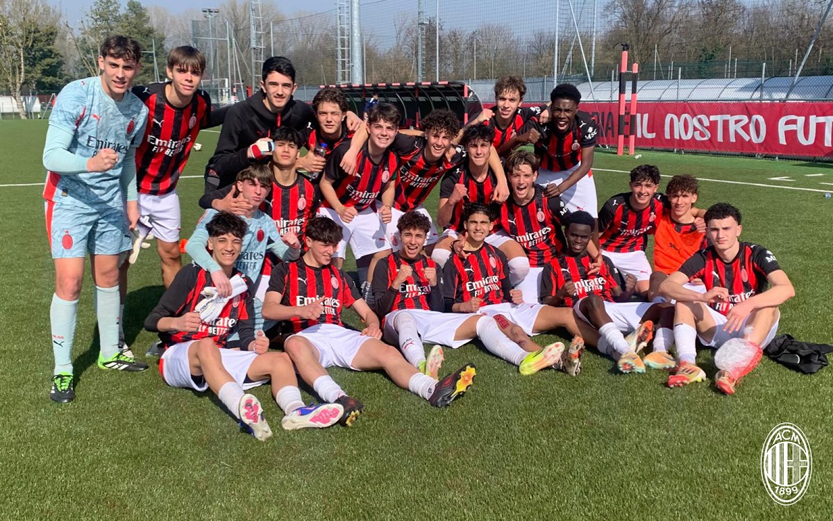 Milan's U16 side secure first derby win of the weekend under Parolo's guidance