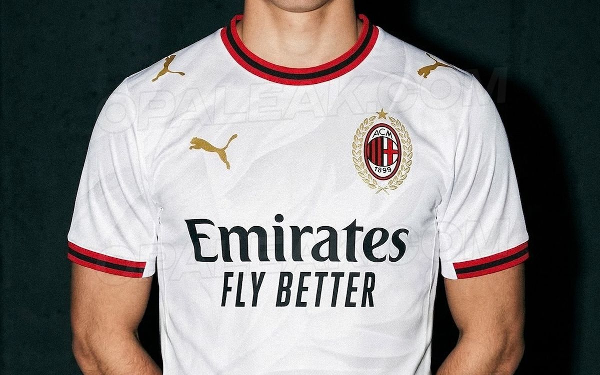 Footy Headlines: White, red, black and gold - leak of Milan's 2026-27 away shirt emerges