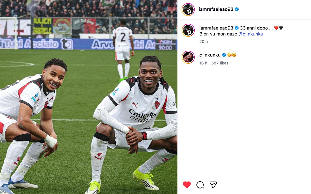 Leao Instagram Cremonese