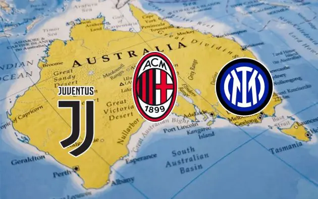 Juventus ile Inter Avustralya’da karşı karşıya geliyor 3 GdS: Milan, Juventus and Inter plan to head to Australia for 'unprecedented' pre-season tours