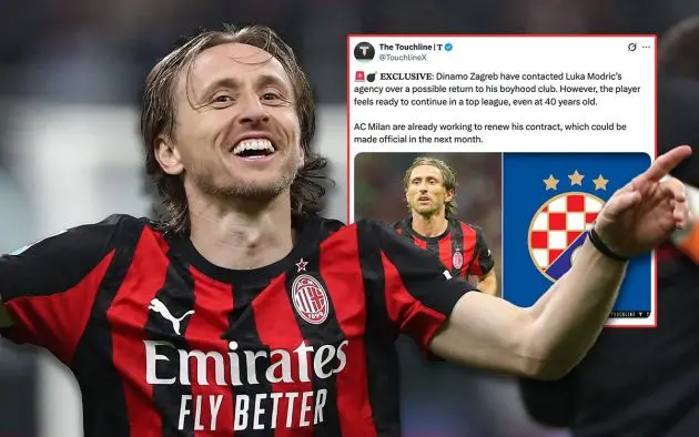 Modric Touchline renewal