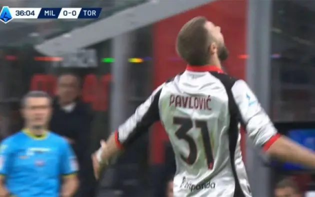 Pavlovic screamer Milan 1-0 Torino