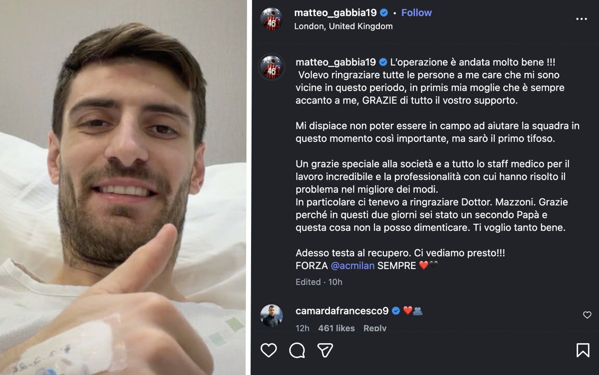 Gabbia dishes out thanks for support in post-surgery message: "See you soon!" - photo