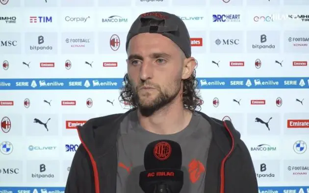 adrien rabiot milan tv