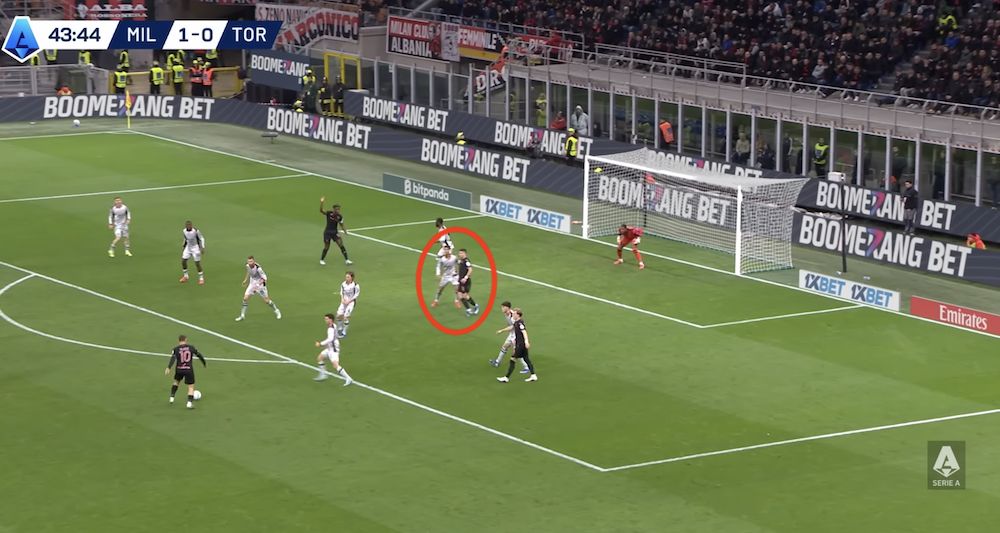 tactical analysis milan 3-2 torino
