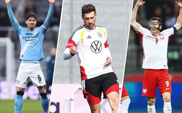 Stones Lewandowski Goretzka