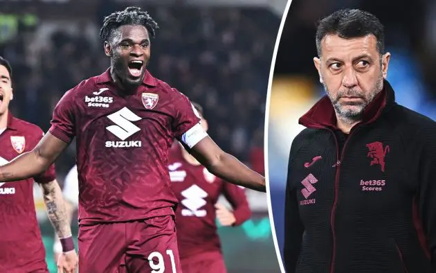 Roberto D'Aversa Duvan Zapata Torino
