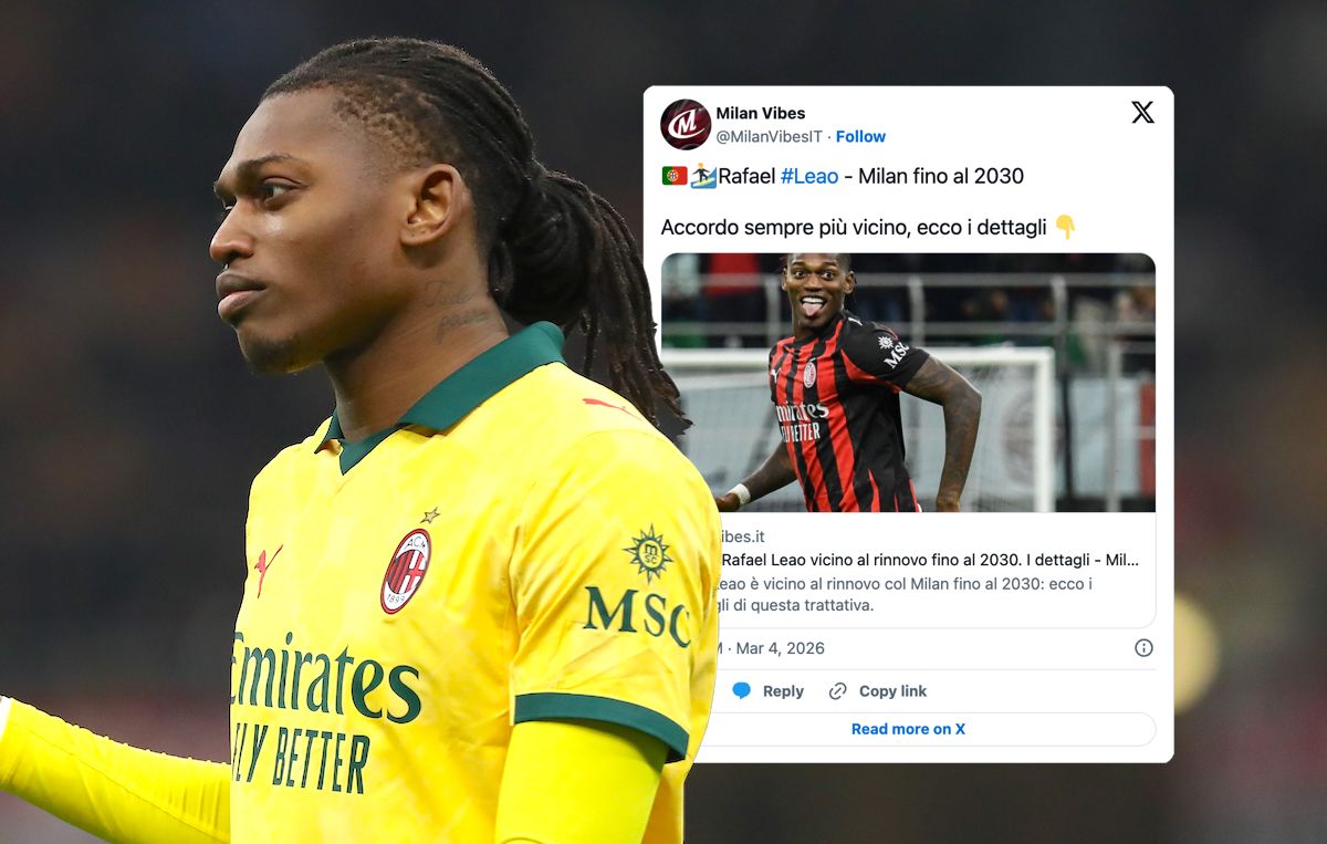 MilanVibes: A 'love story' destined to last more than a decade - Leao close to Milan renewal