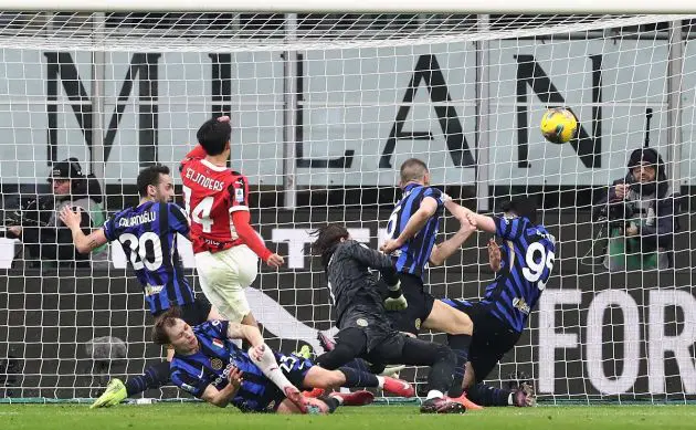 Reijnders goal Milan-Inter
