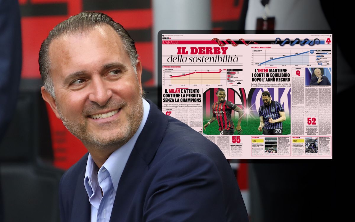 GdS: 'The sustainability' derby - how Milan continued their positive financial path