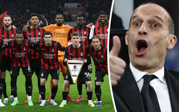 AC Milan coach Massimiliano Allegri