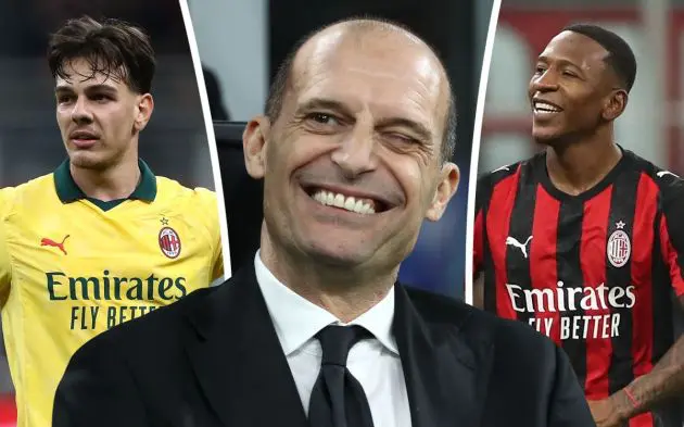 AC Milan coach Massimiliano Allegri jashari estupinan