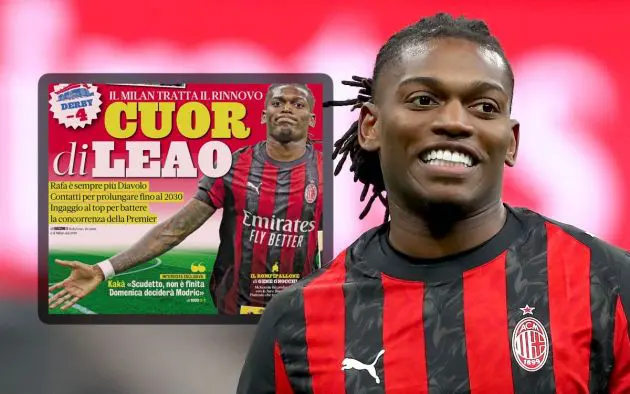 Rafael Leao of AC Milan