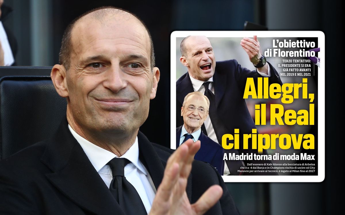 AC Milan coach Massimiliano Allegri
