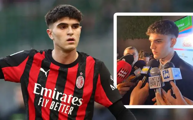 Davide Bartesaghi of AC Milan