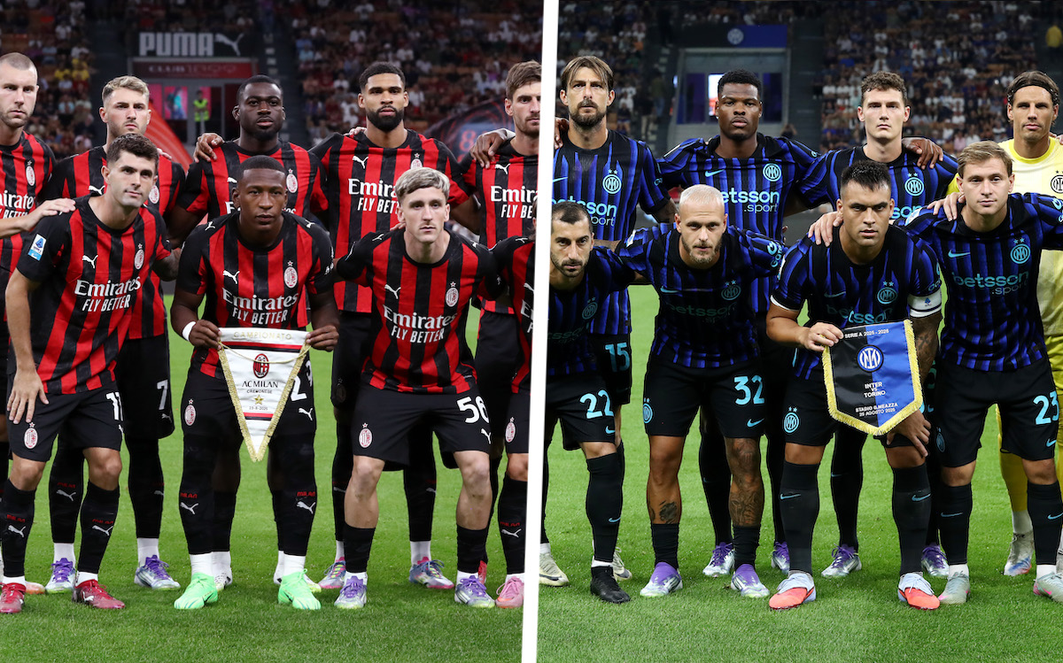 GdS: Milan 'international' as Inter rely on Italian block - the changing squads compared
