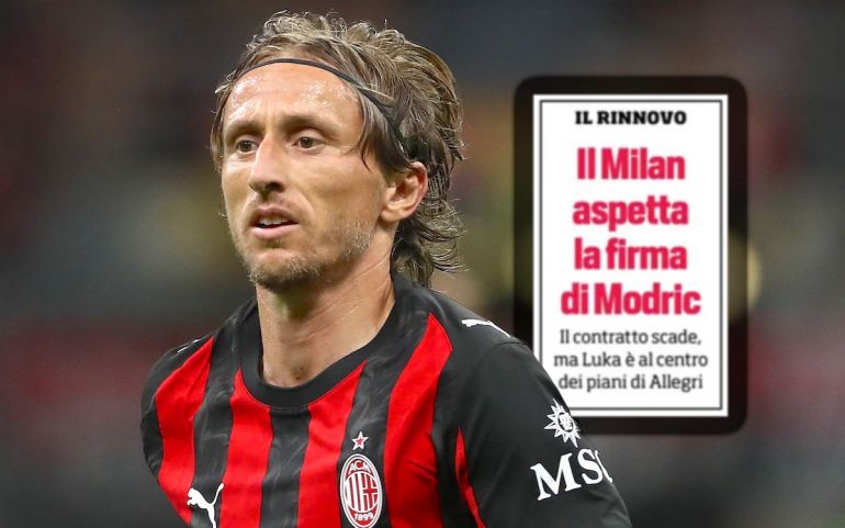 CorSport: Milan 'waiting' for Modric as Allegri hopes central