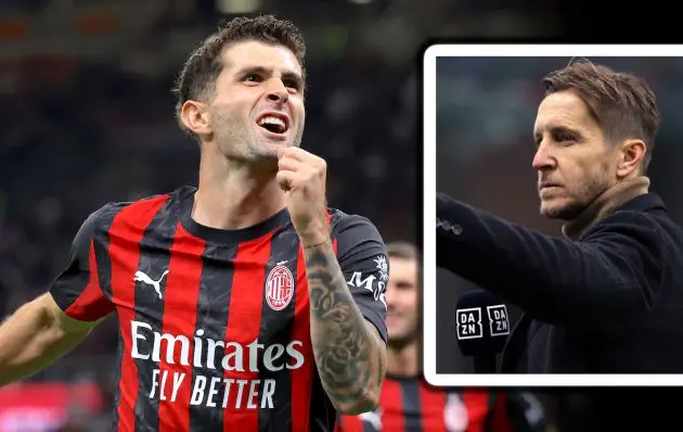 Christian Pulisic of AC Milan