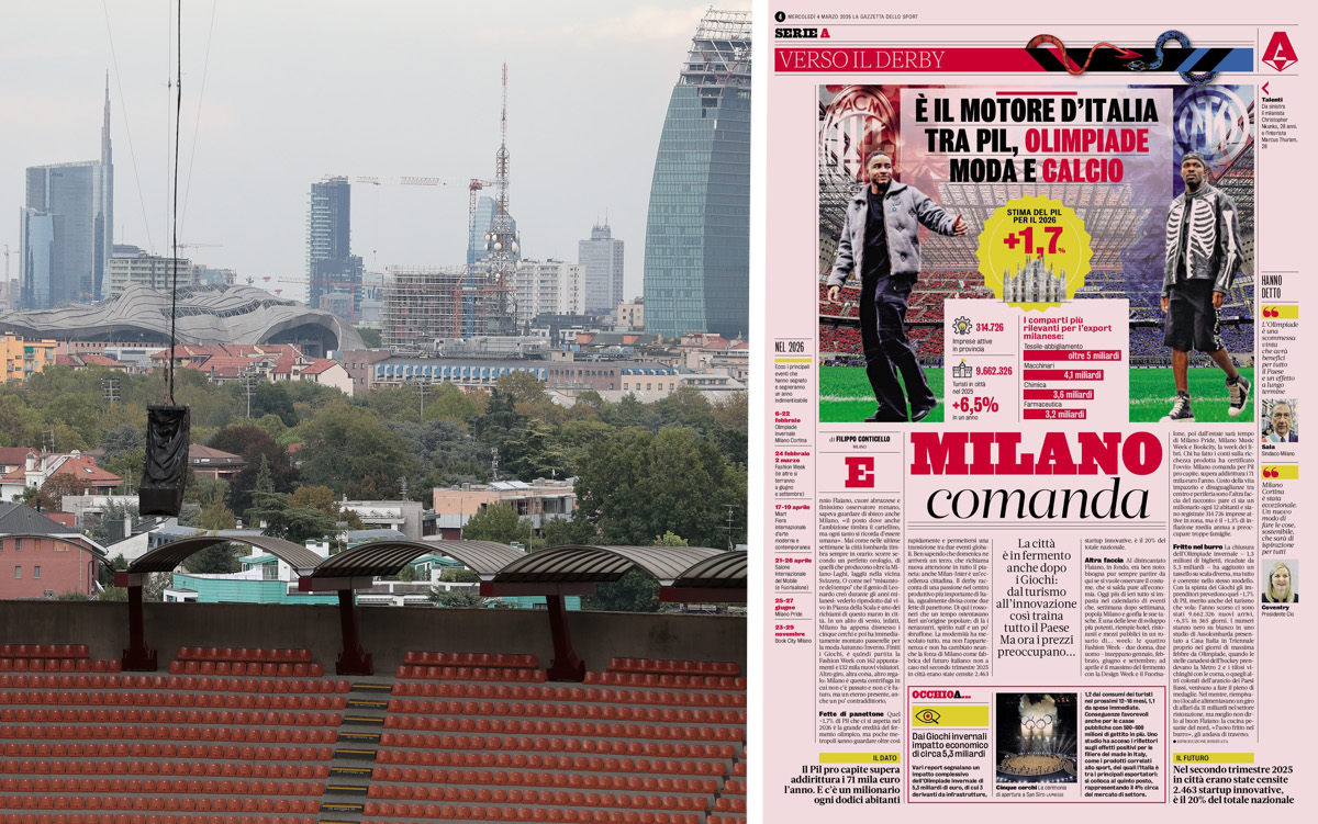 GdS: Olympics, fashion and football - why Milano remains the 'motor of Italy'