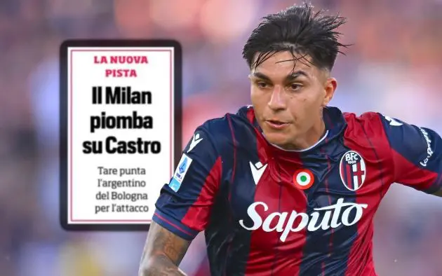 Santiago Castro of Bologna FC