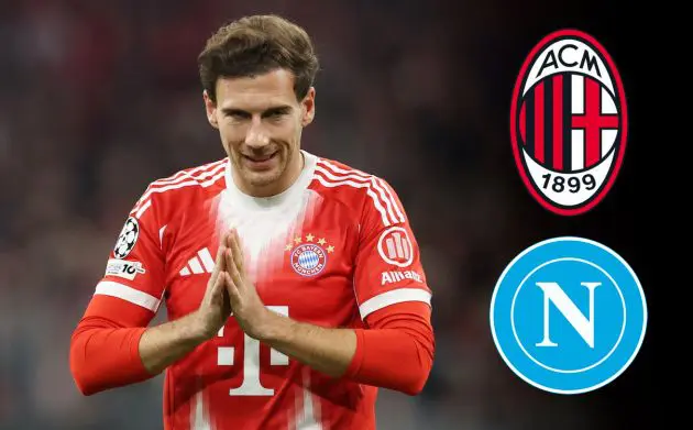 Leon Goretzka of Bayern Munich