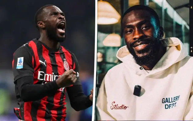 Fikayo Tomori of AC Milan