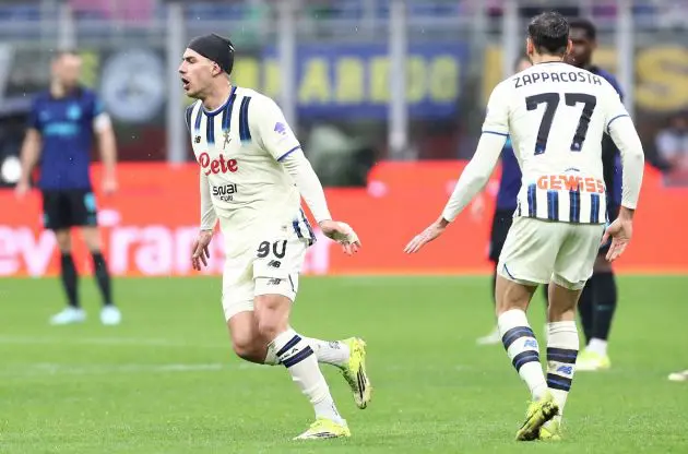 Atalanta equaliser vs. Inter