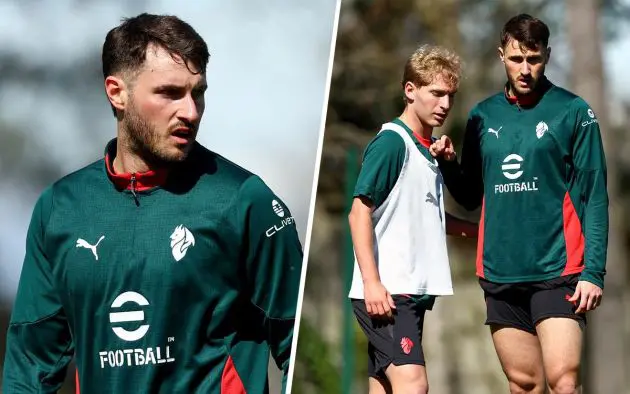 Gimenez friendly Milanello