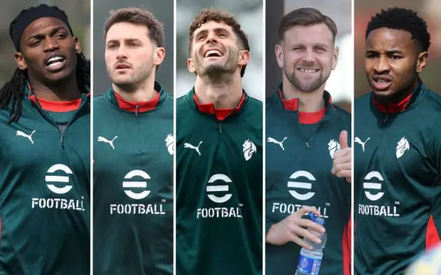 leao gimenez pulisic fullkrug nkunku