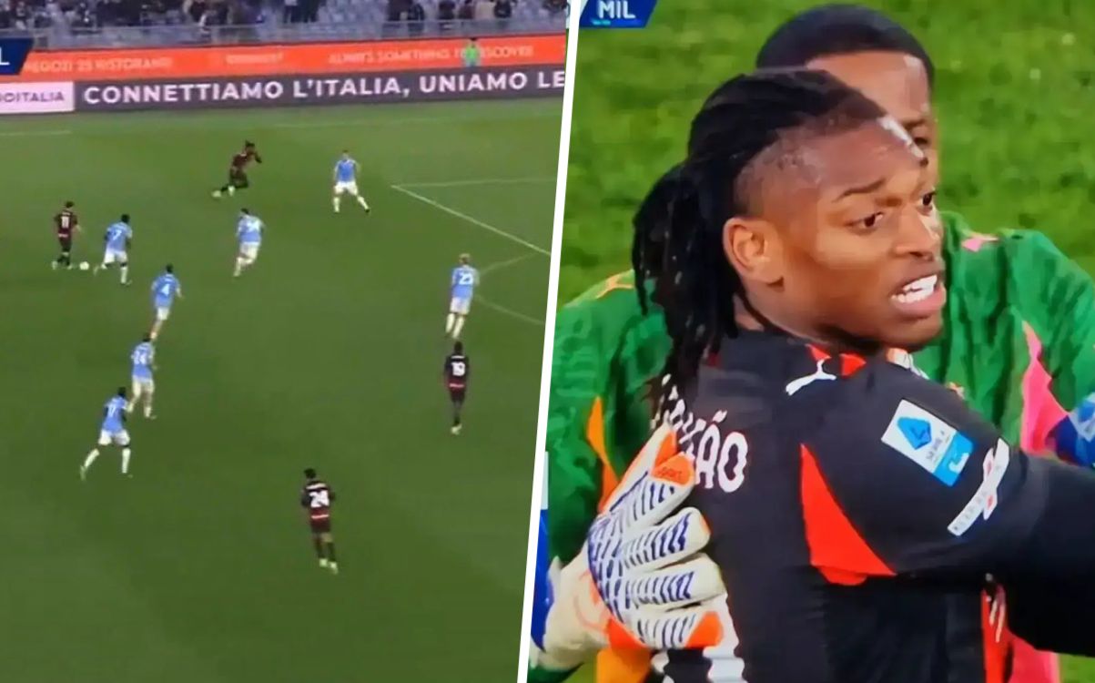 DAZN: 'He always plays alone' - what Leao said about Pulisic during Lazio outburst