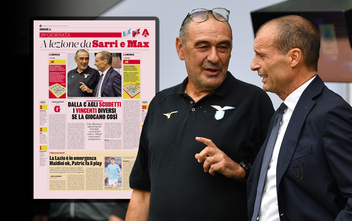 GdS: Similar journeys, different styles - why Allegri and Sarri are 'diametrically opposed'