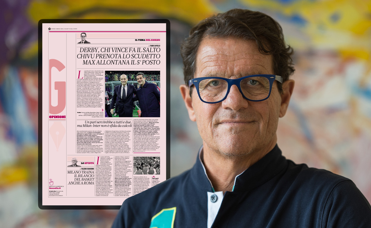 Capello claims Inter's quality is 'much higher' than Milan's but highlights vulnerability
