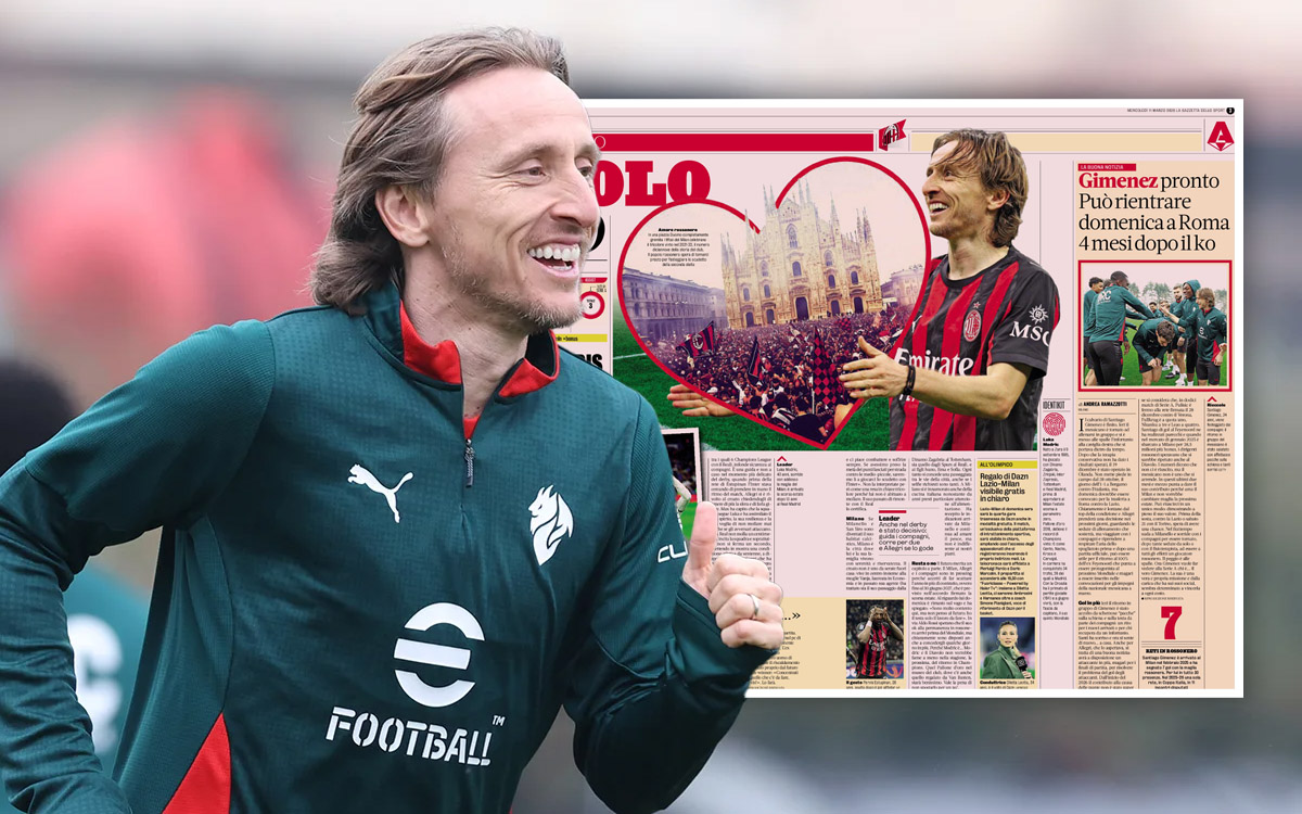 Modric Gazzetta love featured
