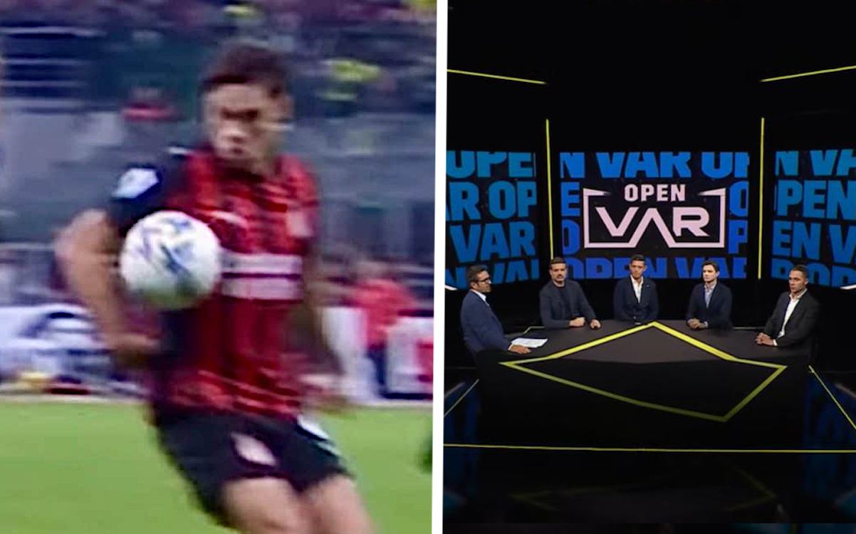 Open VAR reveals brief conversation between officials for Ricci non-penalty in derby
